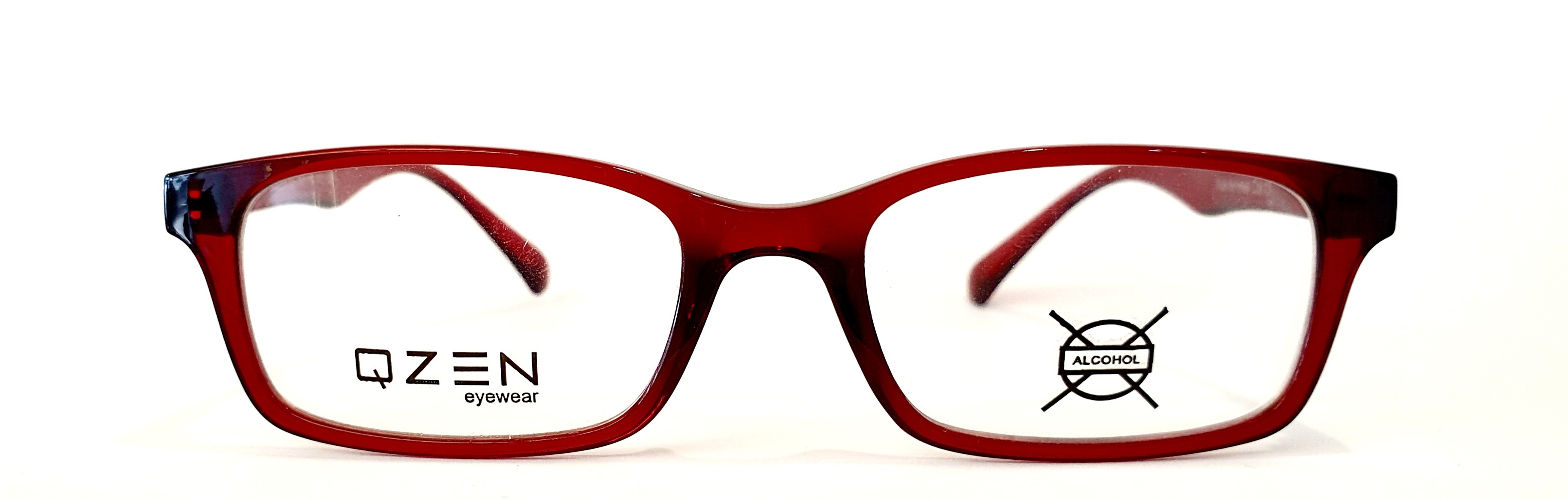 Classic bordeaux rectangle frame QZEN