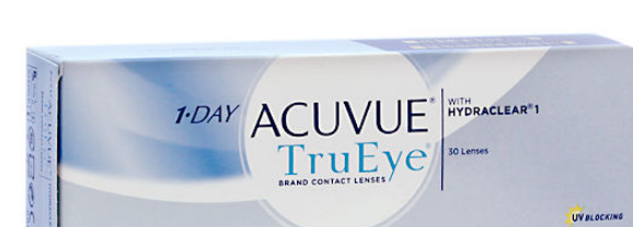 עדשות מגע יומיות Acuvue True eye - החל מ-129₪ לקופסא
